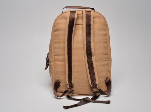 "Berlin" Canvas Backpack / Sand
